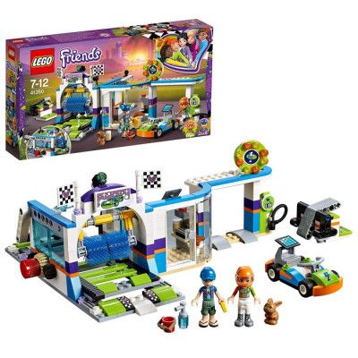 LEGO Friends 41350 - Biltvätt med snurrande borstar