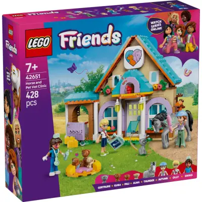 LEGO® Friends Veterinärklinik för hästar och husdjur 42651 - LEGO -  Leksaksaffären