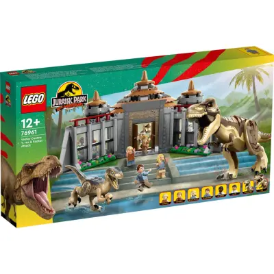 LEGO Jurassic Park Besökscenter: T. rex & raptorattack 76961