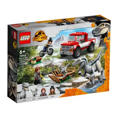 LEGO® Jurassic World Blue&Beta – velociraptorinfångning 76946