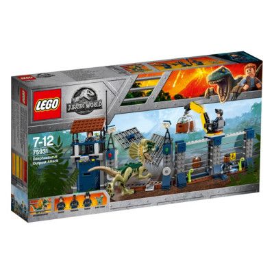 LEGO Jurassic World Dilophosaurus stationsattack 75931