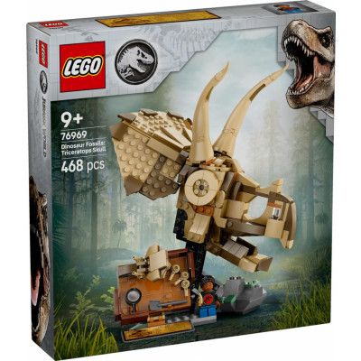 LEGO® Jurassic World Dinosauriefossiler: Triceratopsskalle 76969 - LEGO -  Leksaksaffären