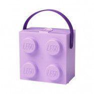 LEGO, Lunch box med handtag lila