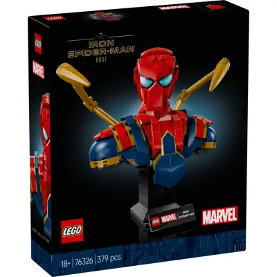 LEGO® Marvel Iron Spider-Man byst 76326 - LEGO -  Leksaksaffären