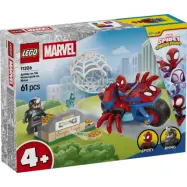 LEGO® Marvel Spidey på sin motorcykel mot Rhino 11206 - LEGO -  Leksaksaffären