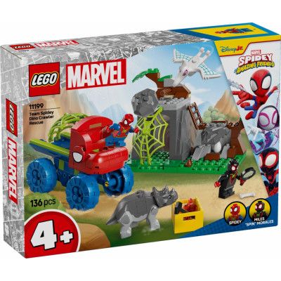 LEGO® Marvel Team Spideys räddning med Dino Crawler 11199 - LEGO -  Leksaksaffären