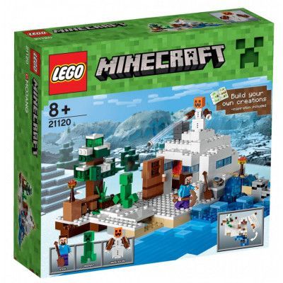 LEGO Minecraft 21120, Gömstället i snön