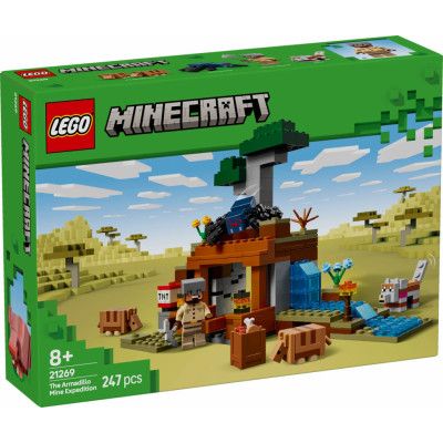 LEGO® Minecraft Expeditionen till bältdjursgruvan 21269 - LEGO -  Leksaksaffären