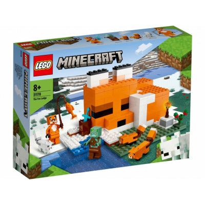 LEGO® Minecraft Rävstugan 21178 - LEGO -  Leksaksaffären