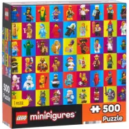 LEGO Minifigurer Collage Pussel 500 bitar - LEGO -  Leksaksaffären