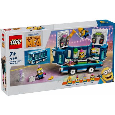 LEGO® Minions Minionernas musikpartybuss 75581 - LEGO -  Leksaksaffären