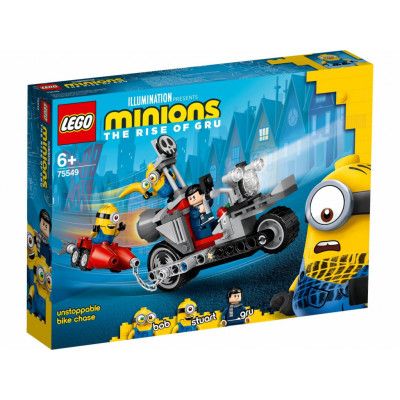 LEGO Minions Ostoppbar cykeljakt 75549