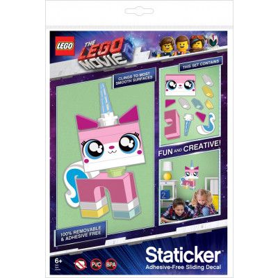 LEGO Movie 2 Staticker Väggstickers Unikitty