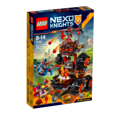 LEGO Nexo Knights 70321, General Magmars undergångsbelägrare