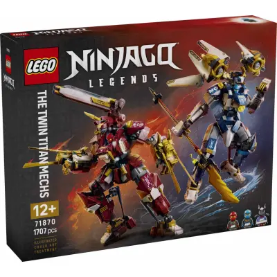 LEGO® Ninjago Tvillingtitanrobotarna 71870 - LEGO -  Leksaksaffären