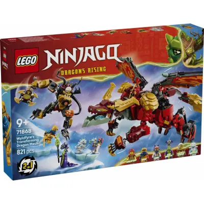 LEGO® Ninjago Wyldfyres omvandlingsbara robotdrake 71868 - LEGO -  Leksaksaffären