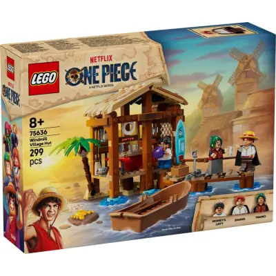 LEGO® ONE PIECE Hydda i Väderkvarnsbyn 75636 - LEGO -  Leksaksaffären