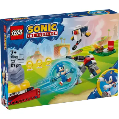 LEGO® Sonic the Hedgehog™ Sonics lägereldsstrid 77001 - LEGO -  Leksaksaffären