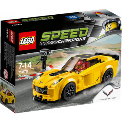 LEGO Speed Champions 75870, Chevrolet Corvette Z06