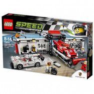 LEGO Speed Champions 75876, Depå med Porsche 919 Hybrid och Porsche