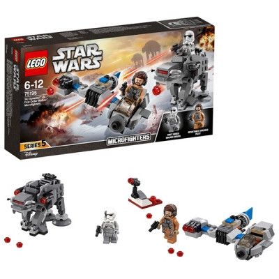 LEGO Star Wars 75195, Ski Speeder vs. First Order Walker Microfighters