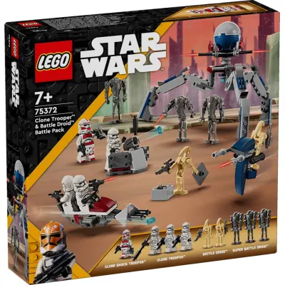 LEGO® Star Wars™ Clone Trooper&Battle Droid Battle Pack 75372 - LEGO -  Leksaksaffären