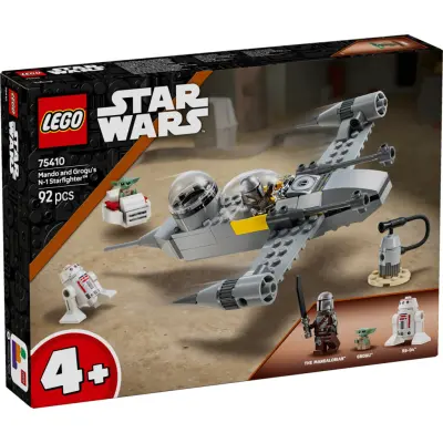 LEGO® Star Wars™ Mando and Grogu's N-1 Starfighter™ 75410 - LEGO -  Leksaksaffären