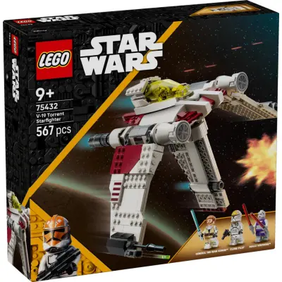 LEGO® Star Wars V-19 Torrent Starfighter 75432 - LEGO -  Leksaksaffären