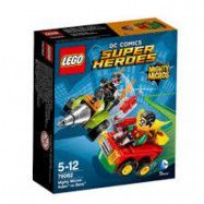LEGO Super Heroes 76062, Mäktiga mikromodeller: Robin mot Bane