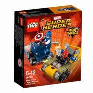 LEGO Super Heroes 76065, Mäktiga mikromodeller: Captain America mot Red Skull