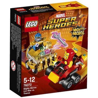 LEGO Super Heroes 76072, Mäktiga mikromodeller: Iron Man mot Thanos
