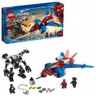 LEGO Super Heroes 76150 Spiderjet mot Venoms robot
