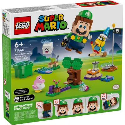 LEGO® Super Mario™ Äventyr med interaktiva LEGO® Luigi™ 71440 - LEGO -  Leksaksaffären