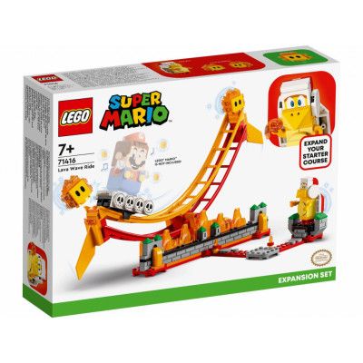 LEGO® Super Mario™ Åktur på lavavågen Expansionsset 71416