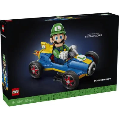 LEGO® Super Mario™ Mario Kart™ – Luigi och Mach 8 72050 - LEGO -  Leksaksaffären
