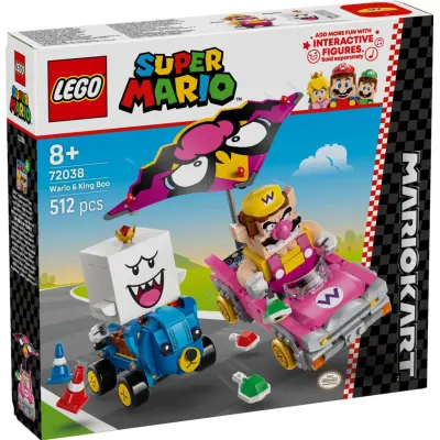LEGO® Super Mario™ Mario Kart™ Wario&King Boo 72038 - LEGO -  Leksaksaffären