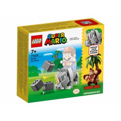 LEGO® Super Mario™ Noshörningen Rambi Expansionsset 71420 - LEGO -  Leksaksaffären