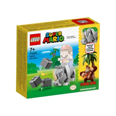 LEGO® Super Mario™ Noshörningen Rambi Expansionsset 71420 - LEGO -  Leksaksaffären