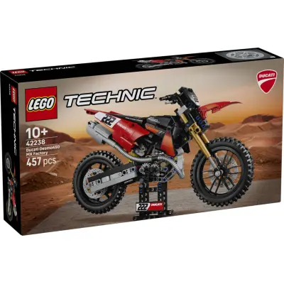 LEGO® Technic Ducati Desmo450 MX Factory motorcykel 42238 - LEGO -  Leksaksaffären