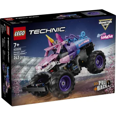 LEGO® Technic Monster JamTM Sparkle SmashTM pull-back 42220 - LEGO -  Leksaksaffären