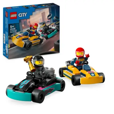 Två Gokarts - City - 60400 - LEGO
