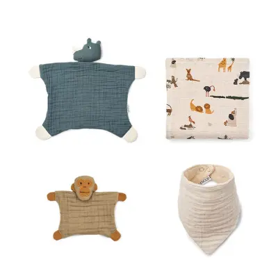 Liewood baby gift set Nada, sandy multi mix