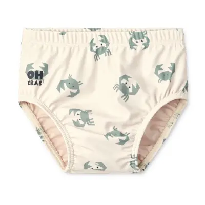 Liewood badbyxa Anthony stl 56, krabba/sand