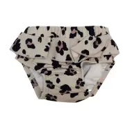 Liewood badbyxa Elise med volang stl 56/62, leo beige beauty