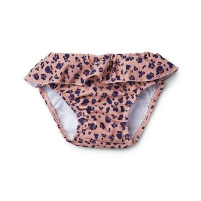 Liewood badbyxa Elise med volang stl 68/74, mini leo/coral