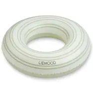 Liewood badring Baloo, rand dusty mint/creme de la creme