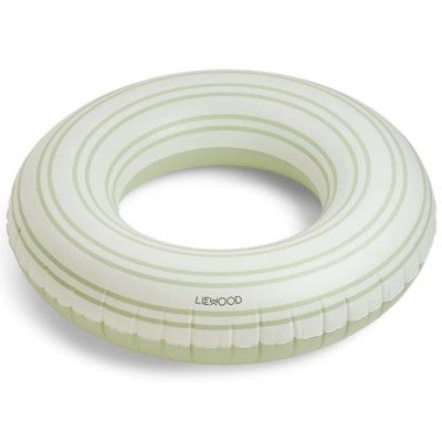 Liewood badring Donna XL, rand dusty mint/creme de la creme