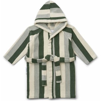 Liewood badrock Reggie 3-4 år, stripe green/sandy/dove blue