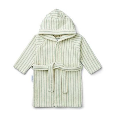 Liewood badrock Rollo 3-4 år, rand dusty mint/creme