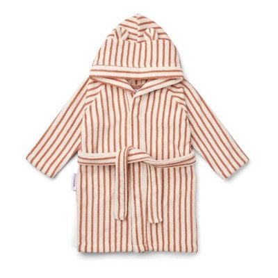 Liewood badrock Rollo 3-4 år, rand tuscany rose/creme